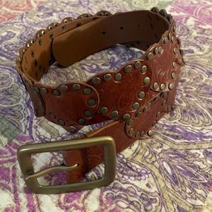 Guess Heart Leather Belt